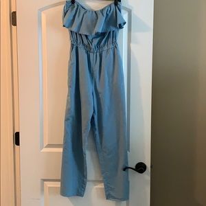Blue jean one piece